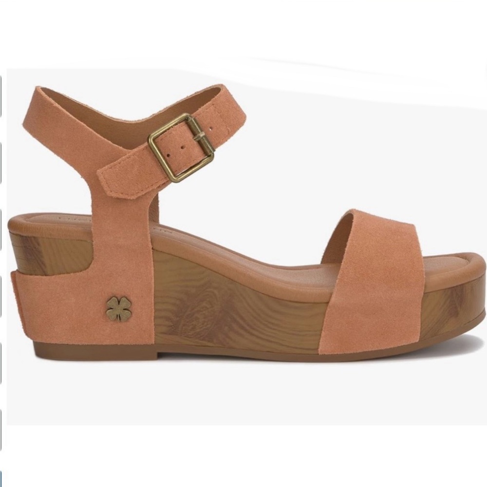 Lucky Brand Suede Wedge